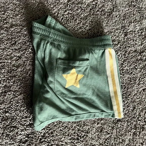 PJ salvage Gold Star Status Shorts NWT - Picture 8 of 8
